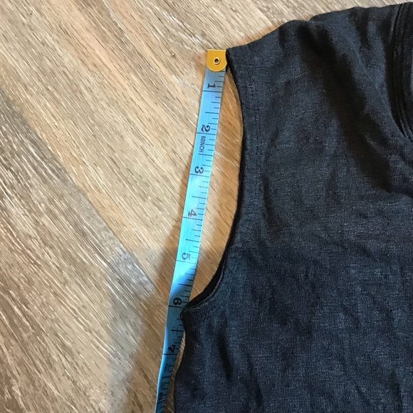 Willi Smith | Black knit linen top, EUC - Picture 7 of 8